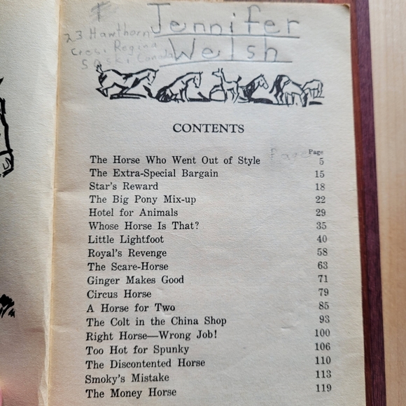 Read Aloud HORSE STORIES / 1961 / Vintage Children's Book - Picture 4 of 5